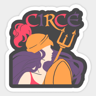 Circe Logo Rainbow Sticker